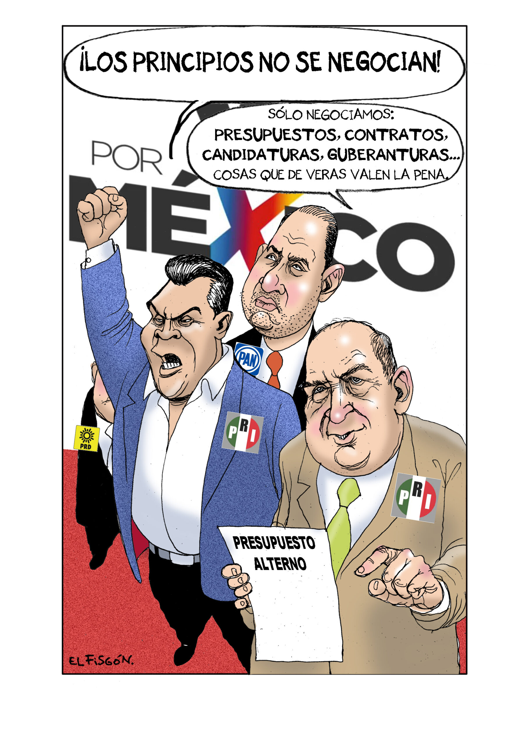 El bloque opositor sólo tiene intereses