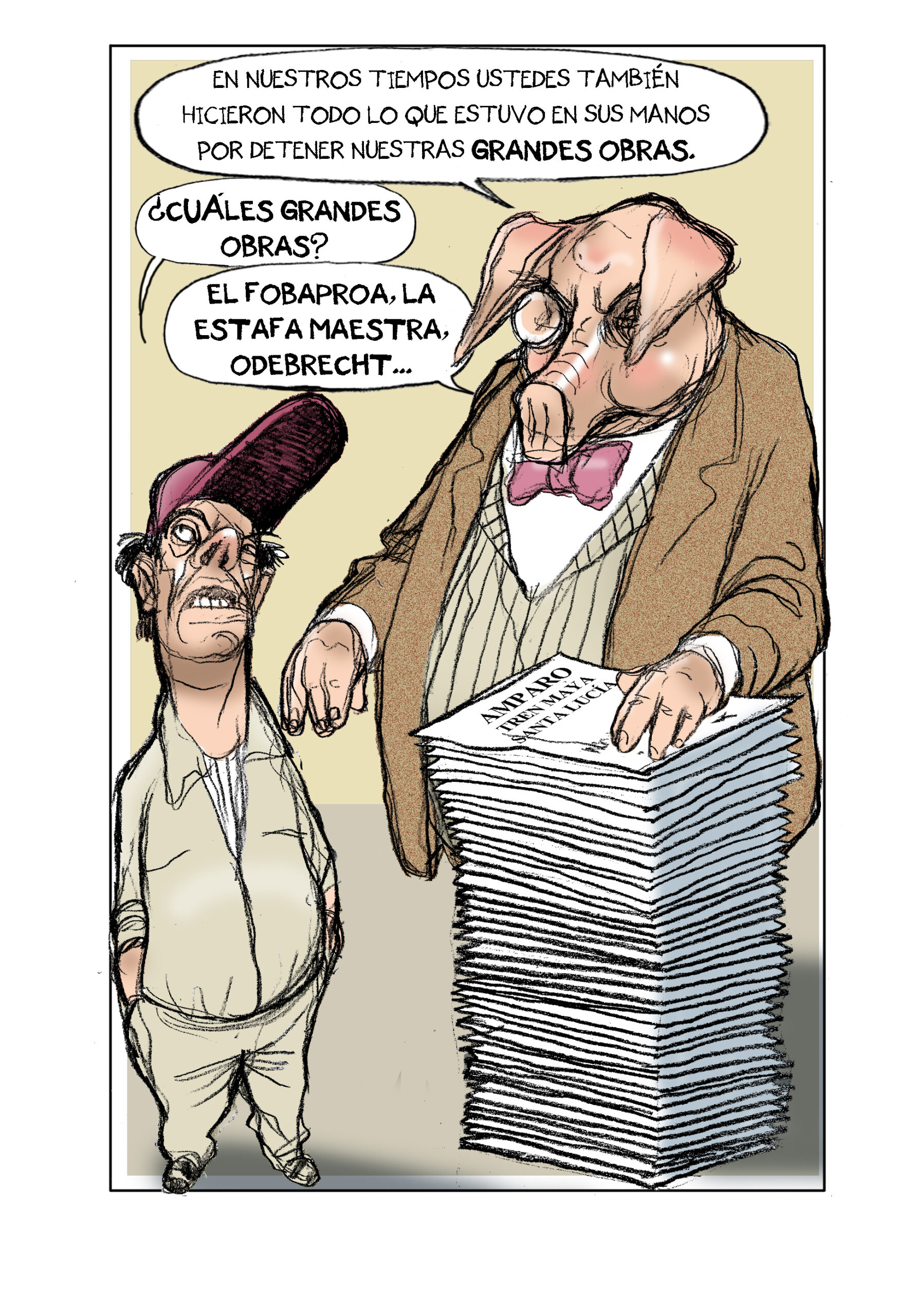 ¿Cuáles grandes obras?