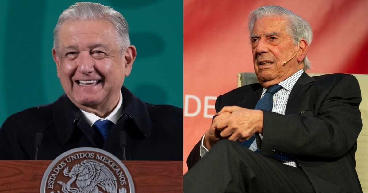 AMLO se acaba a Vargas LLosa en la mañanera