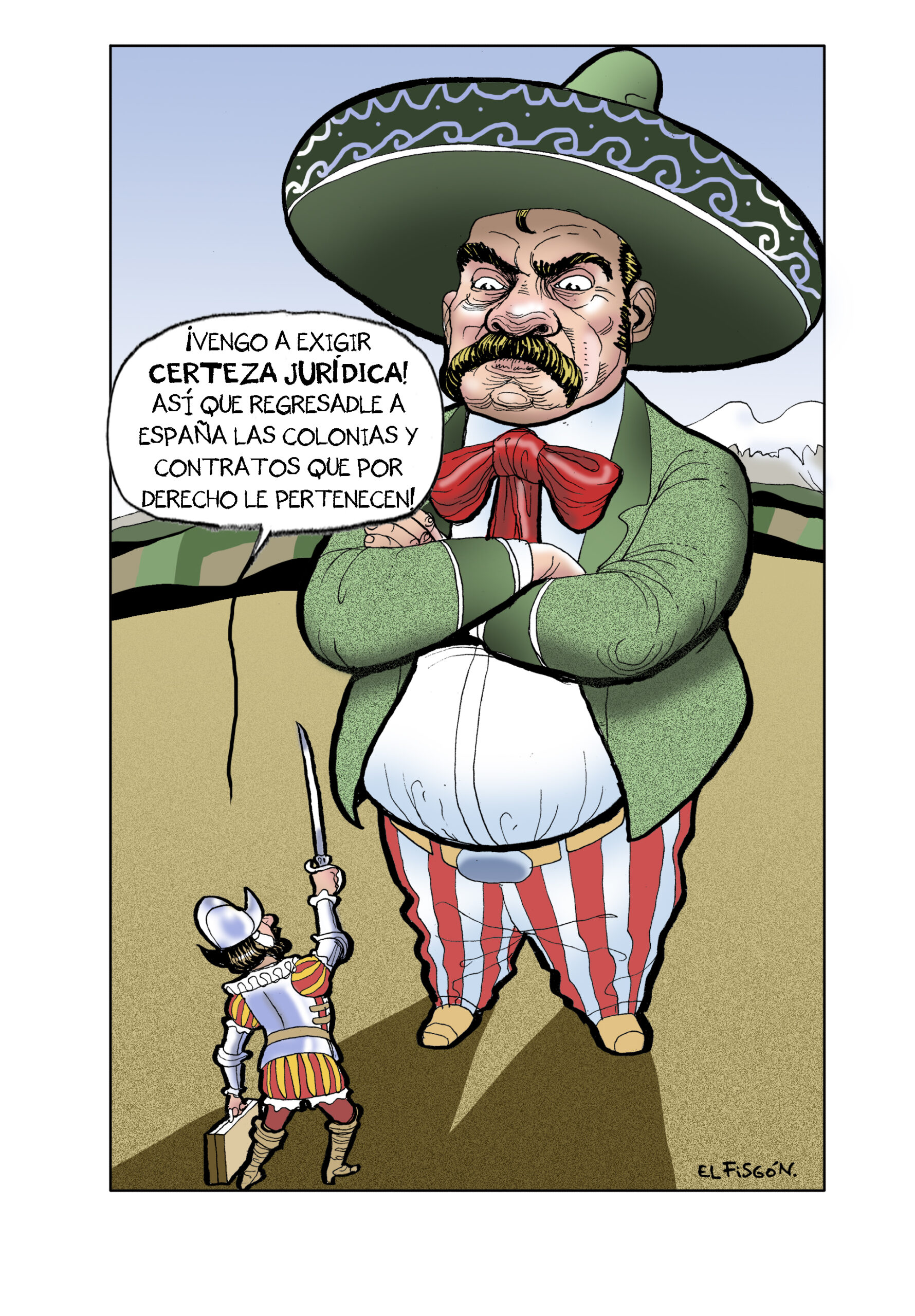 Chantaje conservador y colonialista