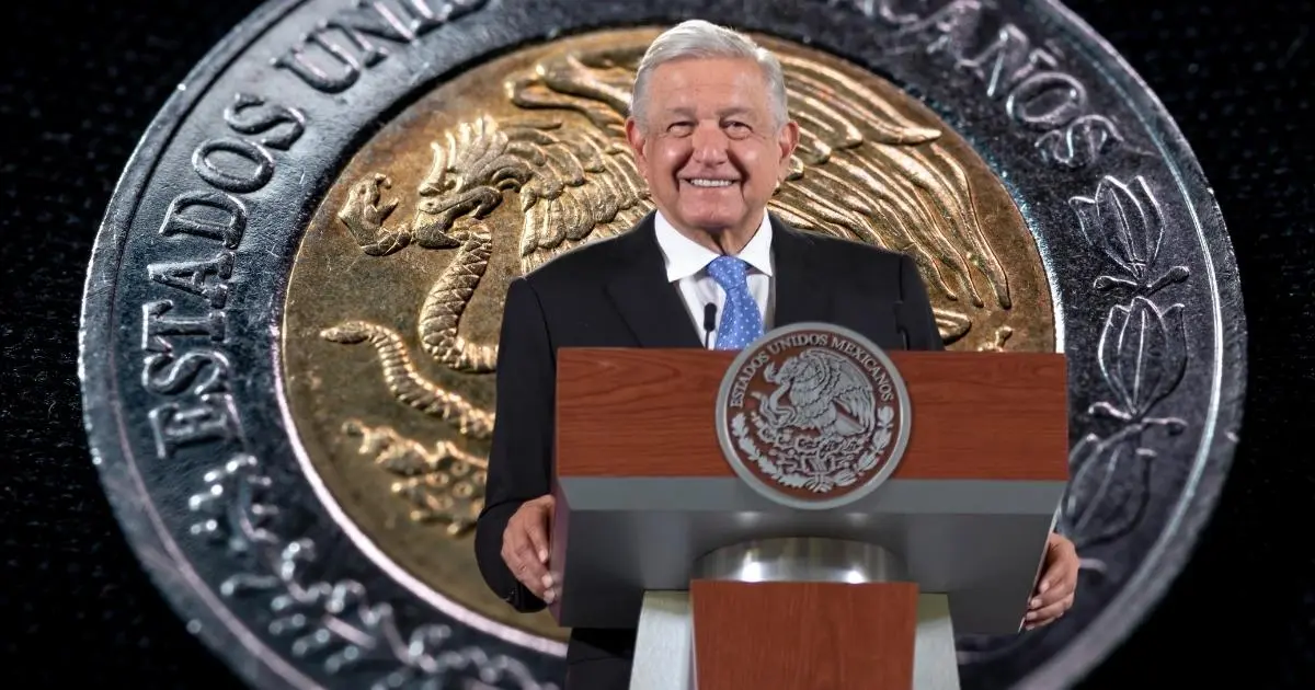 Con AMLO, el peso cierra su mejor trimestre y se fortalece frente al dólar