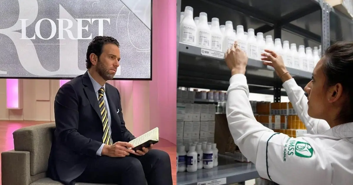 Desmienten reportaje de Loret sobre medicamentos caducos en el IMSS
