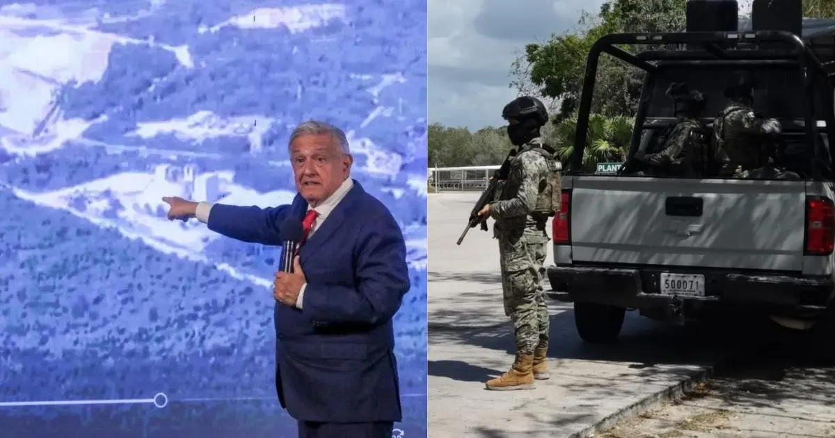 AMLO se los advirtió. Hoy con todo y elementos de la marina fue clausurada la minera Calica