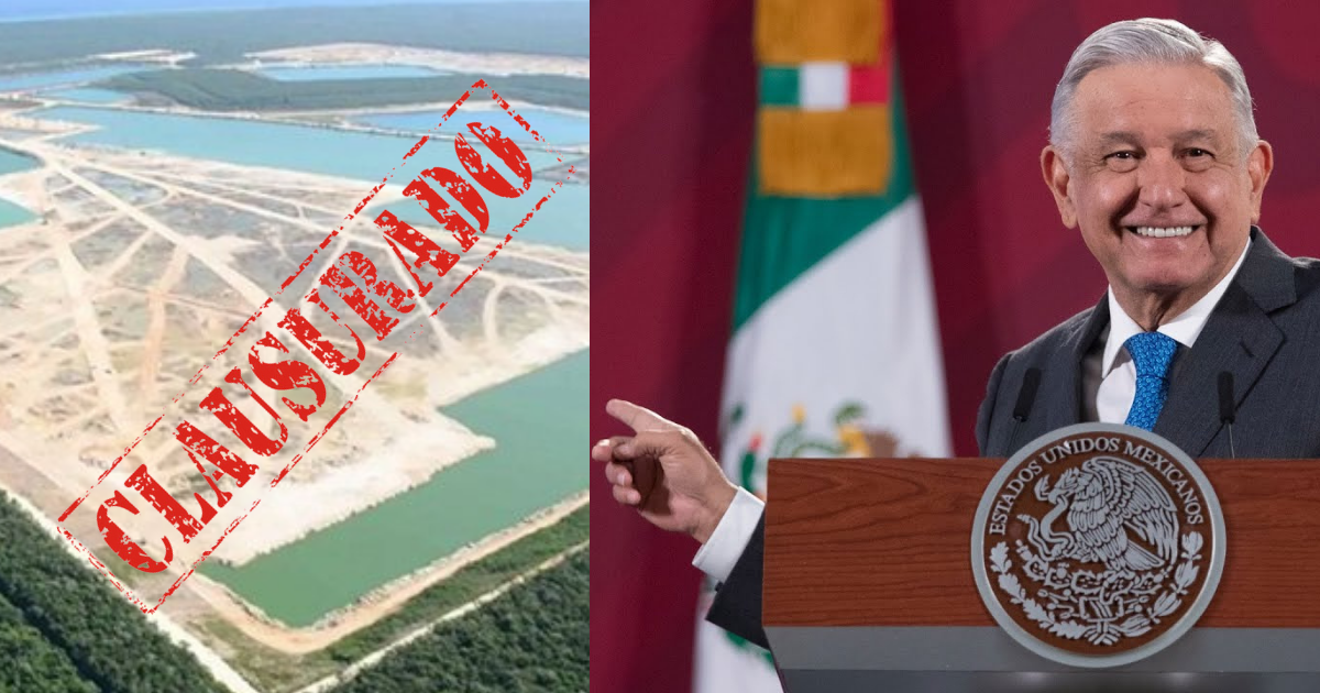 AMLO sentencia a Calica; Seguirá clausurado por que “es una catástrofe ecológica”