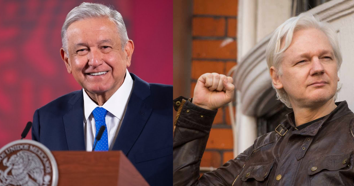 AMLO reitera oferta de asilo a Julian Assange