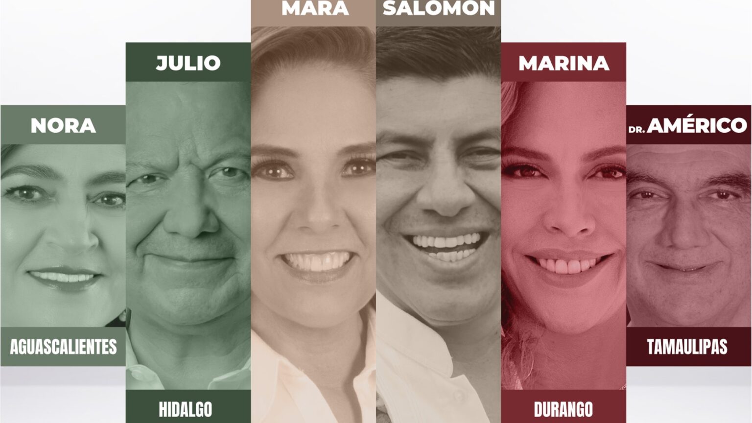 Aguascalientes, Durango, Hidalgo, Oaxaca, Quintana Roo y Tamaulipas, son la clave para acabar con el PRIAN