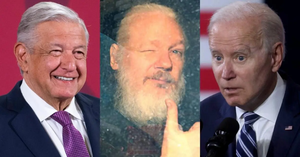 AMLO abogará por Julian Assange ante Joe Biden