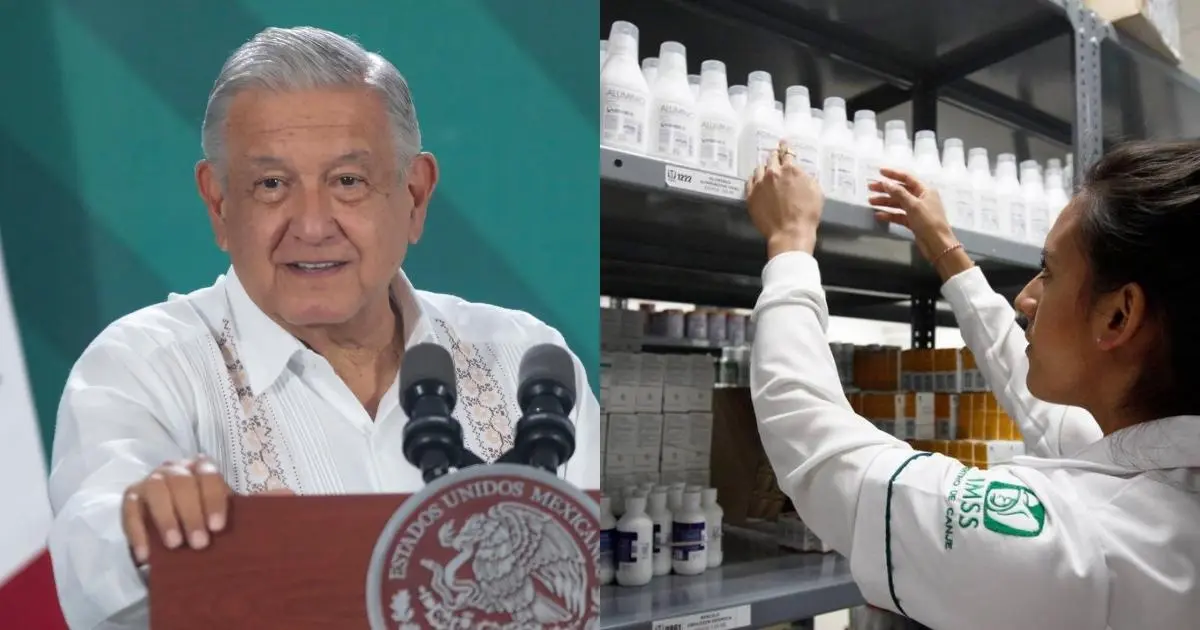 AMLO combate corrupción en el IMSS y logra abasto del 90% de medicamentos