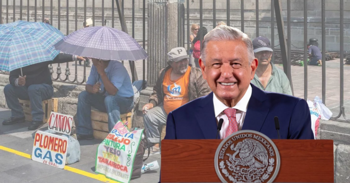 Con AMLO el desempleo cae al 3%, el porcentaje más bajo en 17 años