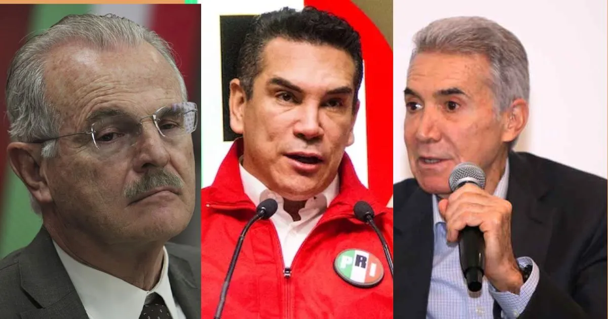 Labastida y Madrazo pelean con Alito por fracaso del PRI