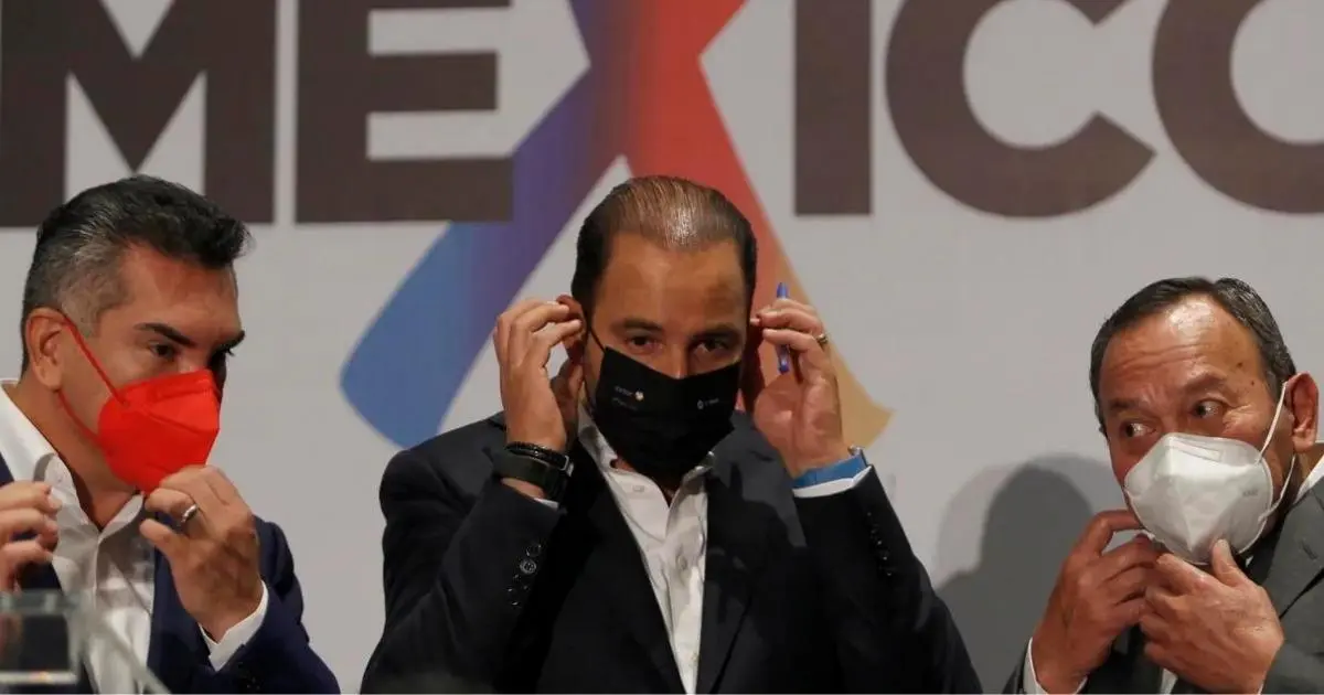 PRI, PAN Y PRD se hunden rumbo a las elecciones de 2024