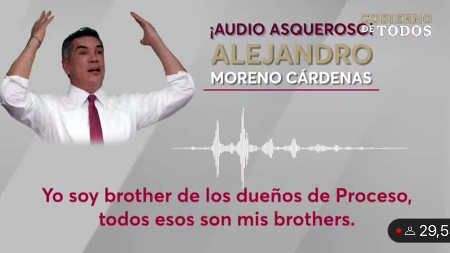 En el nuevo audio de Alito Moreno; salen a la luz sus ‘broders’ Ciro Gómez Leyva, Carlos Marín y Proceso