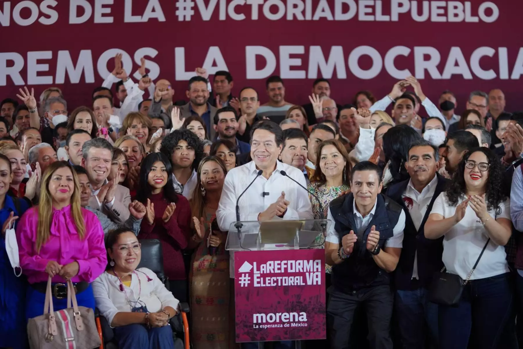 Morena defenderá la reforma electoral de AMLO con parlamento abierto y asambleas