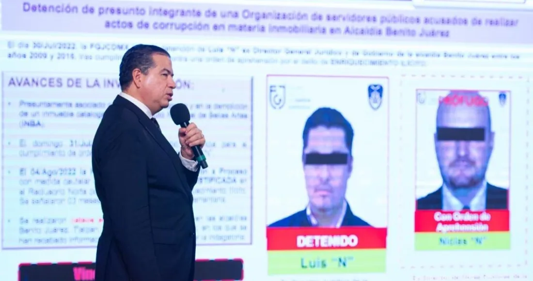 ¿Cómo operaba “Cártel Inmobiliario”? SSPC lo revela; usó 10 empresas fantasma: Mejía Berdeja