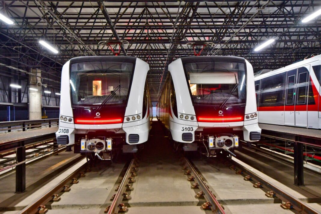 AMLO visita instalaciones de la empresa Alstom en Hidalgo para supervisar avance de vagones del Tren Maya