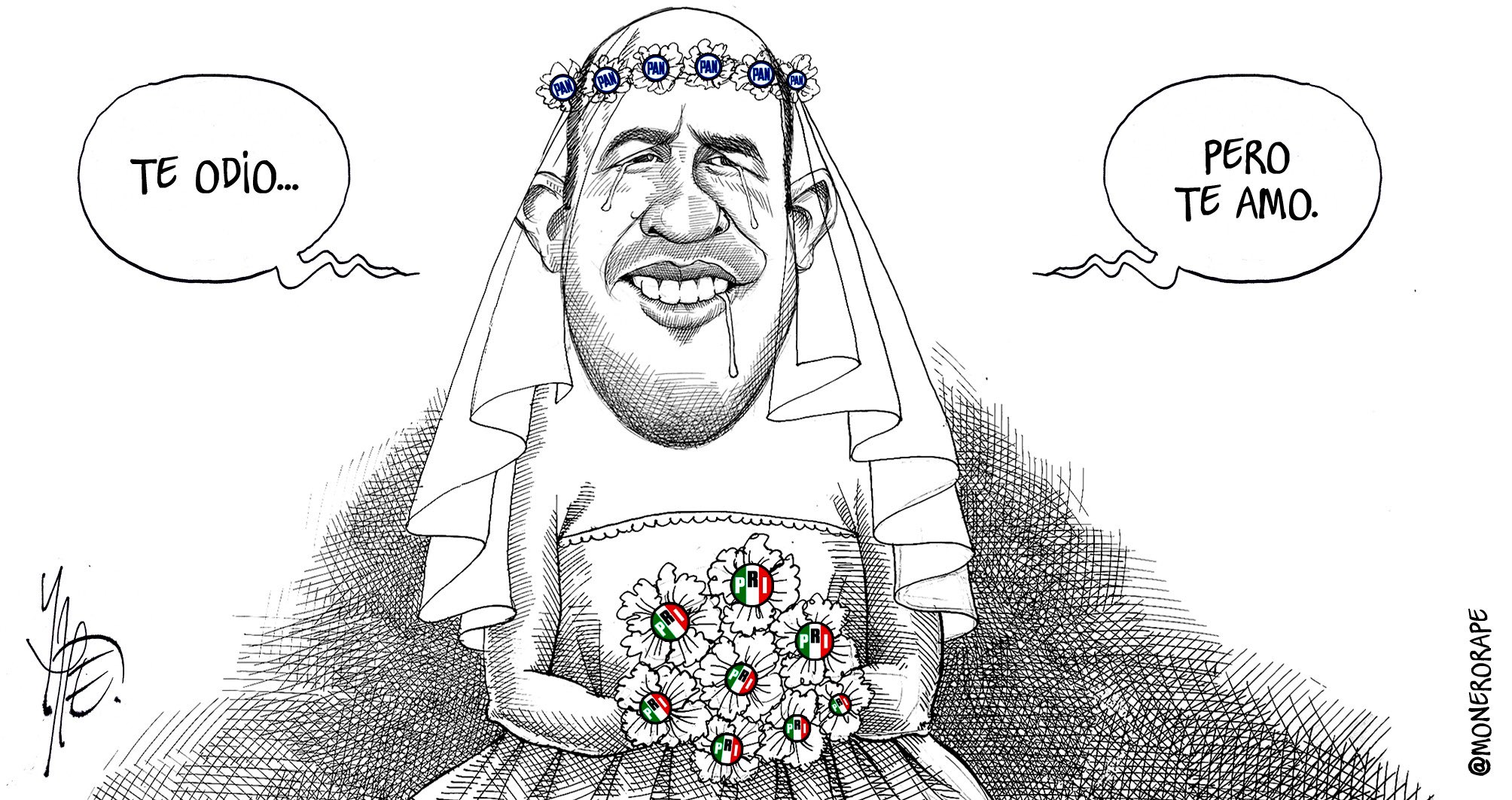 Vestido y alborotado…