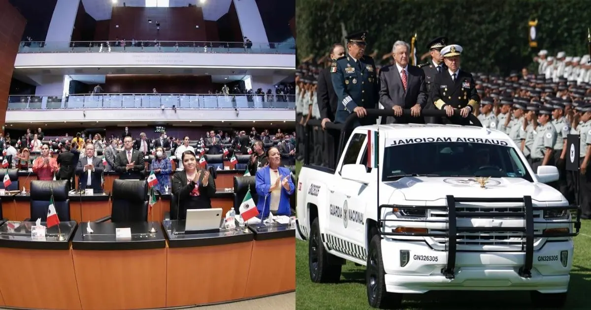 Senado cumple a AMLO. La Guardia Nacional pasará al ejército