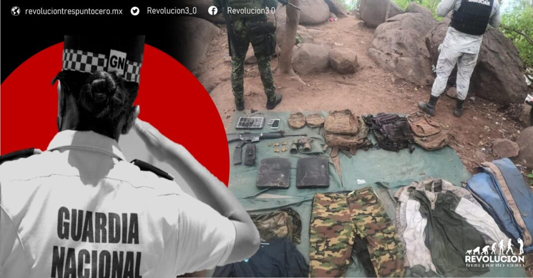 En la 4T no hay tregua a la delincuencia organizada: Ejército y GN incautan material bélico y aseguran campamentos de adiestramiento de sicarios en Michoacán