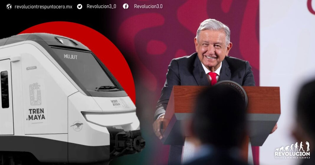 Con construcción del Tren Maya el sur y sureste del país han crecido y reciben apoyo de programas del Bienestar, “por eso no hay oposición a su construcción”