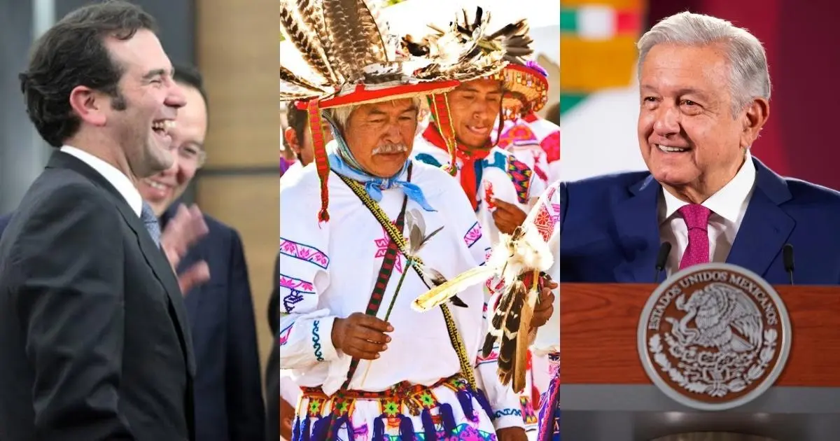 Exhibe AMLO a Lorenzo Córdova por burlarse de los pueblos indígenas