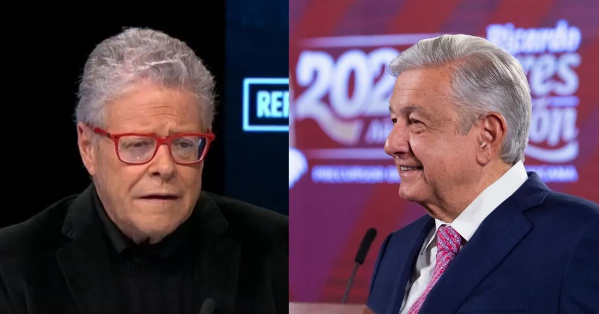 AMLO reta a Sergio Sarmiento a demostrar pacto con el narco y él se raja