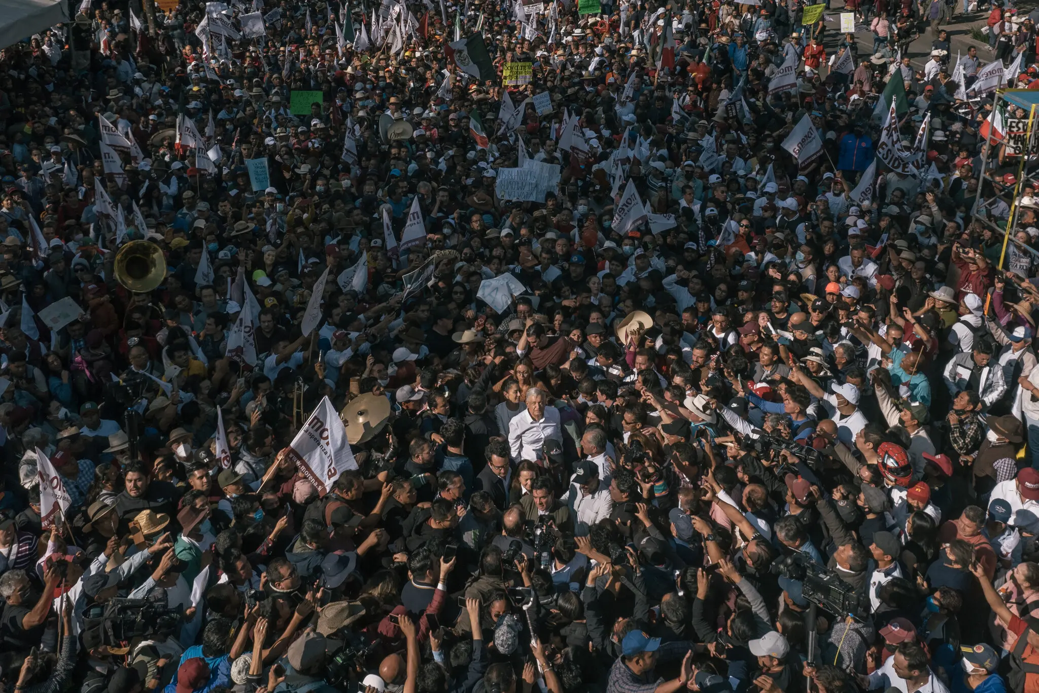 Las causas justas: Dos marchas