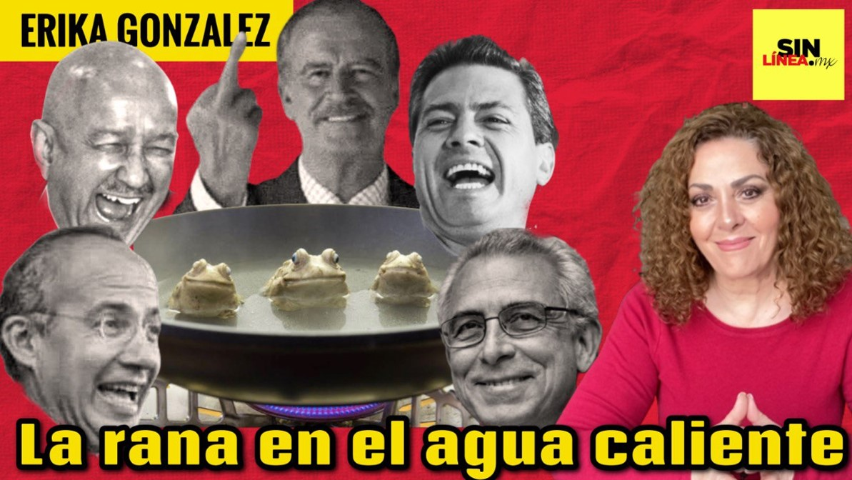 La rana en el agua caliente
