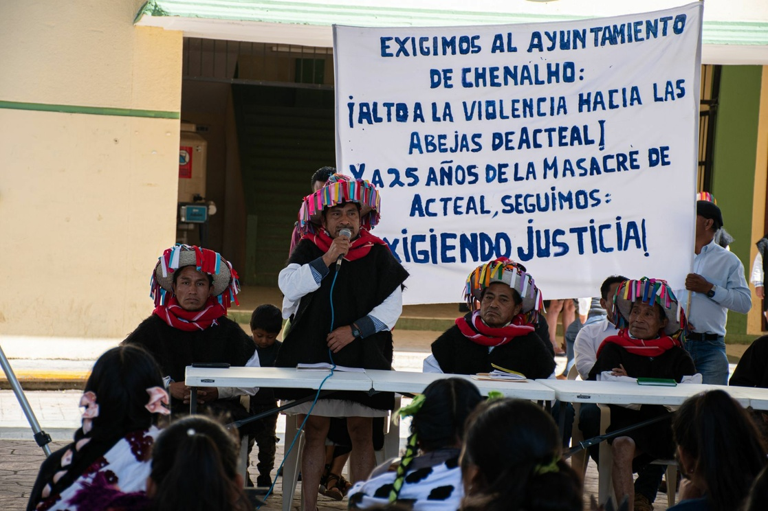 Deudos y víctimas de Acteal aún claman memoria y justicia: CNDH
