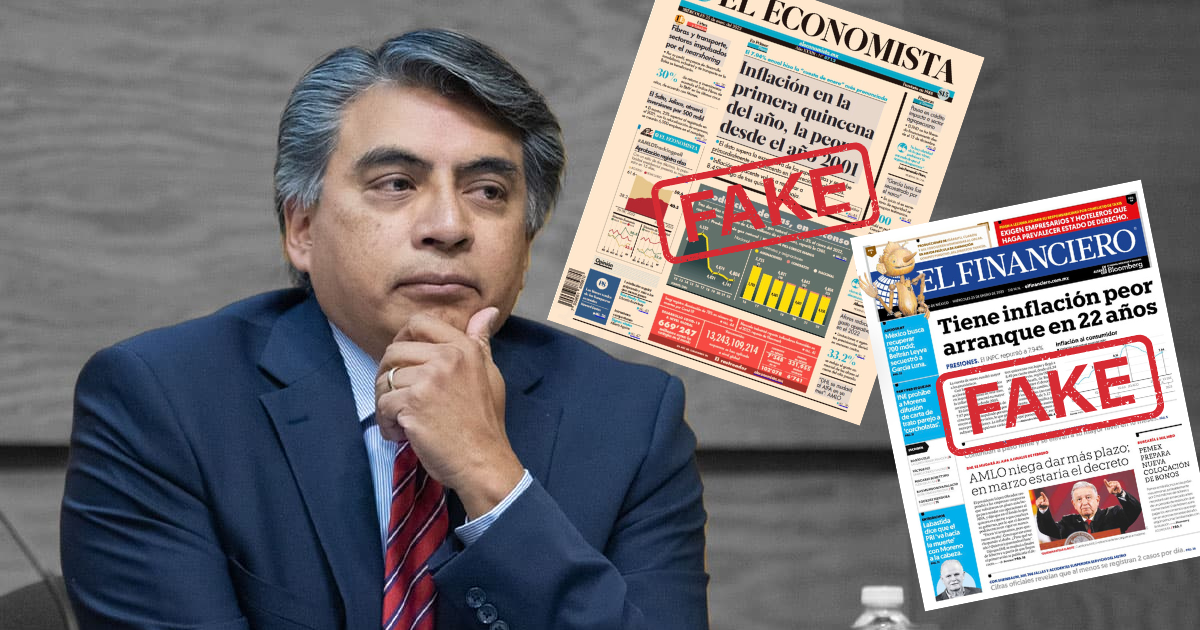 El Financiero y El Economista mienten sobre datos de inflación en México