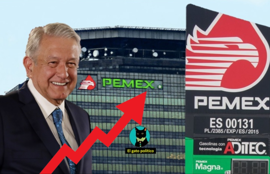 Pemex revierte racha y en 2022 produce 16.35% más gasolinas, su mejor nivel en 6 años