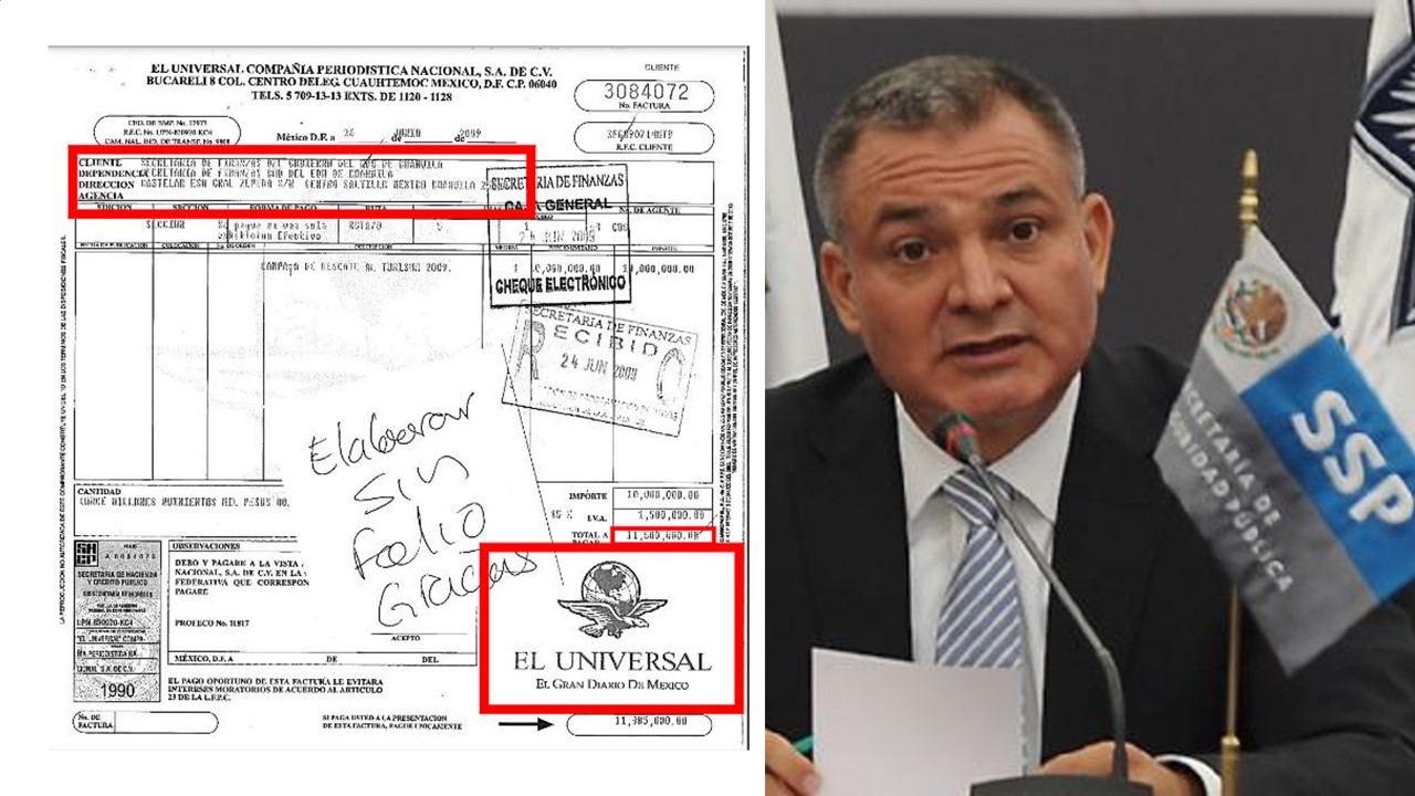 Salen a la luz las facturas de los presuntos sobornos a ‘El Universal’ (FOTOS)