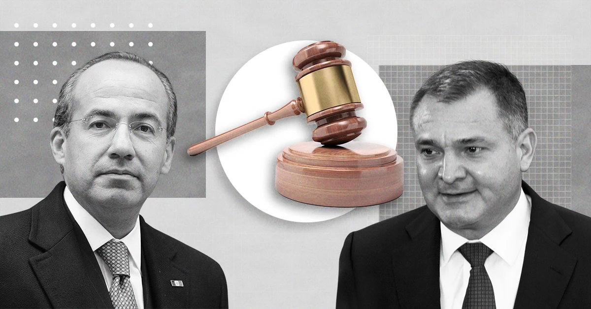 AMLO desmiente que haya una “persecución” contra Calderón y deja en evidencia como los medios protegen al panista