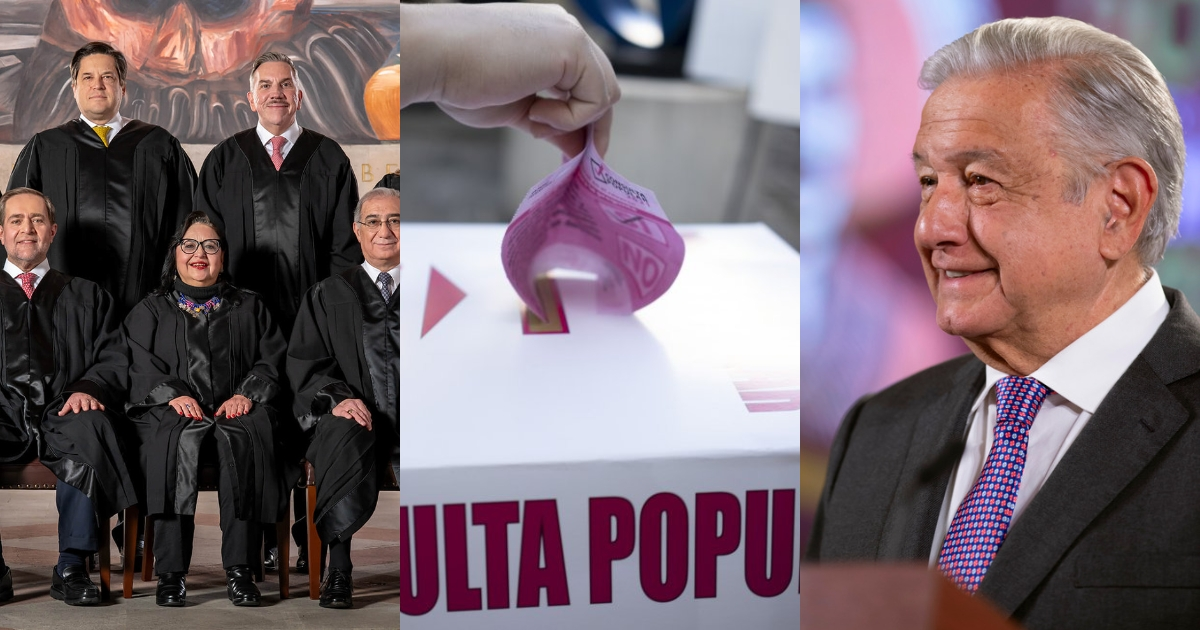 AMLO respalda y promoveerá consulta popular para la elección democrática de ministros