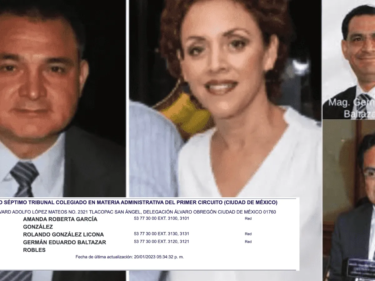Magistrada que liberó cuentas a esposa de García Luna, está implicada en empresa acusada de fraude por 70 MDP