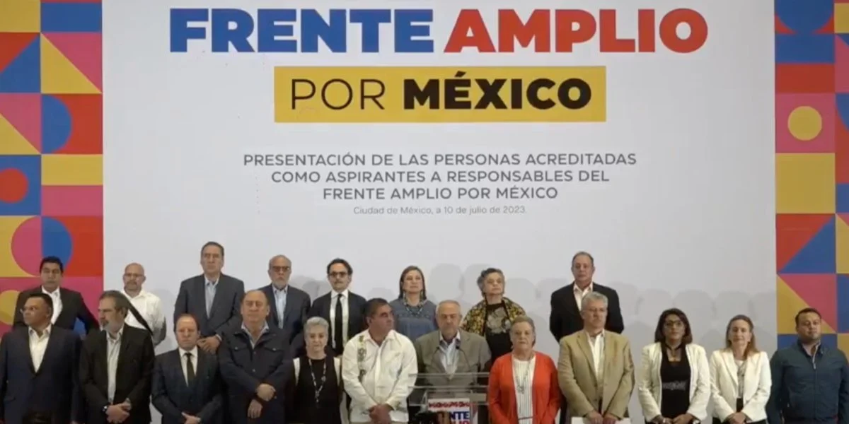 Estos son los 13 aspirantes a la presidencia de Va por México