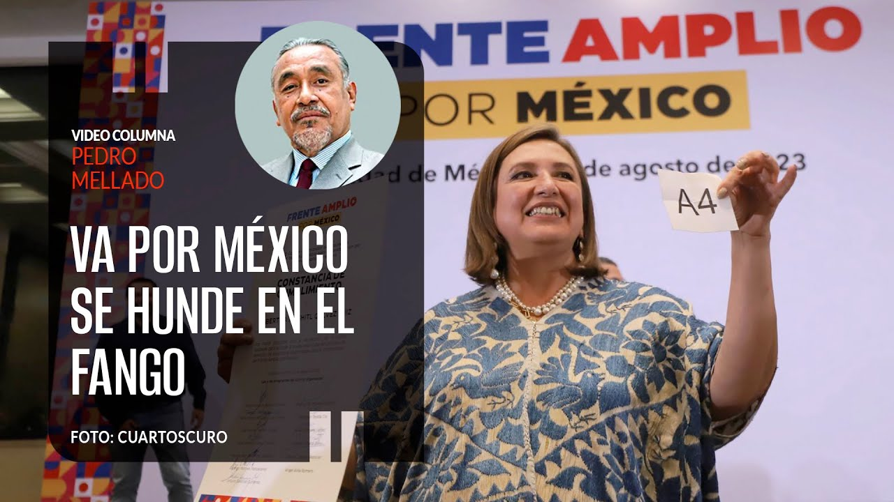Va por México se hunde en el fango
