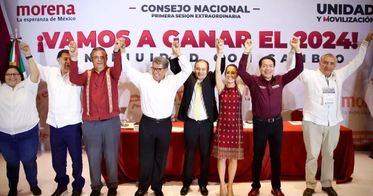 Esto sigue en el proceso de Morena rumbo al 2024