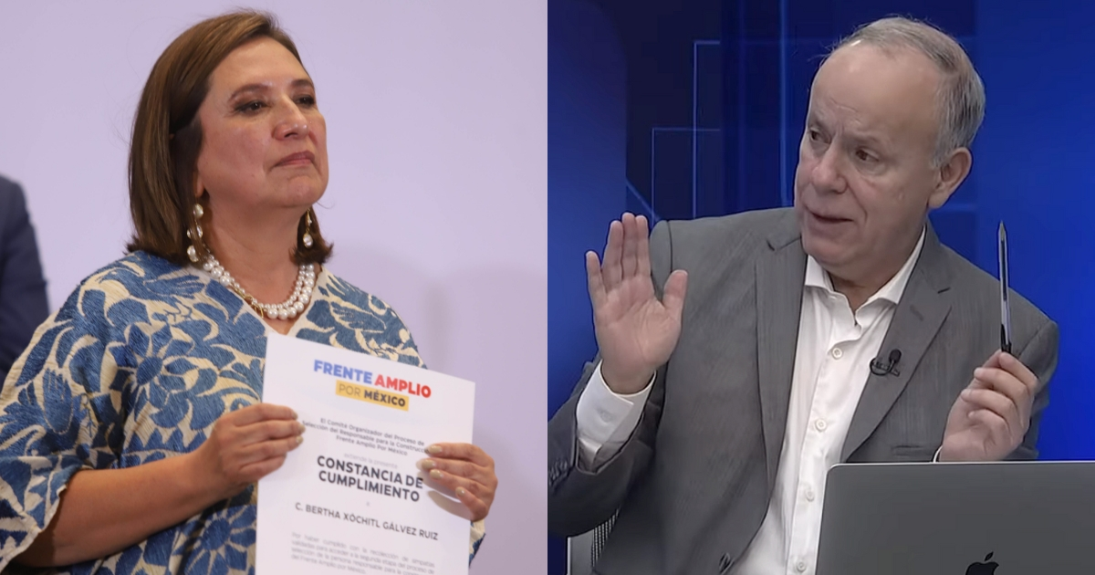Xóchitl Gálvez ya se desinfló, acepta Ciro Gómez
