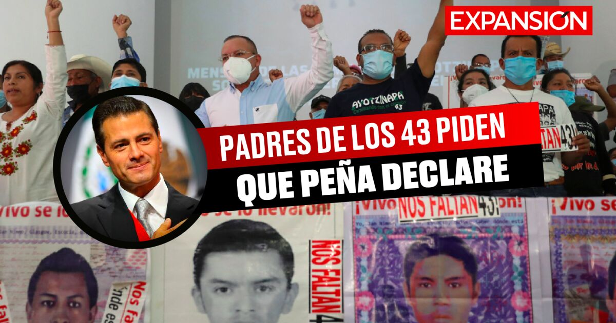 Exigen investigar a Peña. Padres de los 43 piden ir por EPN, Chong, Cienfuegos, Soberón. E investigar a Harfuch