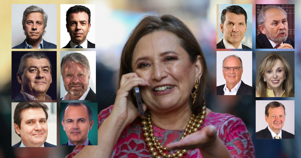 Estos son los magnates mexicanos detrás de Xóchitl Gálvez