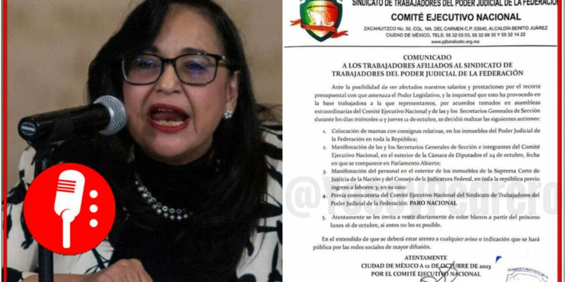 Norma Piña no dejará perder sus millonarios fideicomisos: Tras presión, el Sindicato de Trabajadores del PJF convocar a paro nacional