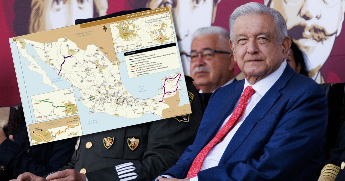 AMLO publica decreto para reactivar los trenes de pasajeros