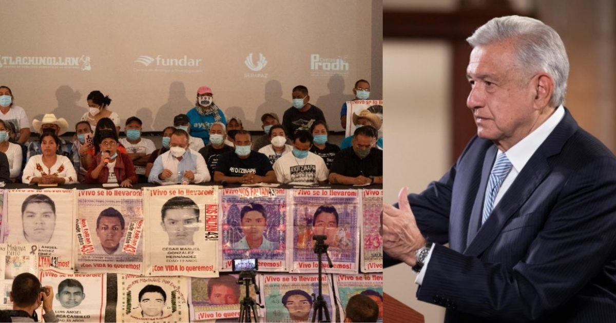 AMLO abre acceso a los archivos sobre Ayotzinapa a los padres de los 43 desaparecidos