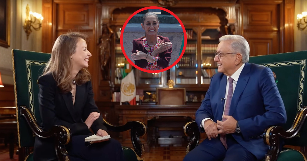 En entrevista con Inna Afinogenova. AMLO: Sheinbaum es mejor que yo, la 4T queda en buenas manos