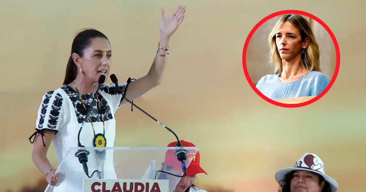 Claudia Sheinbaum pone en su lugar a la diputada española de ultraderecha