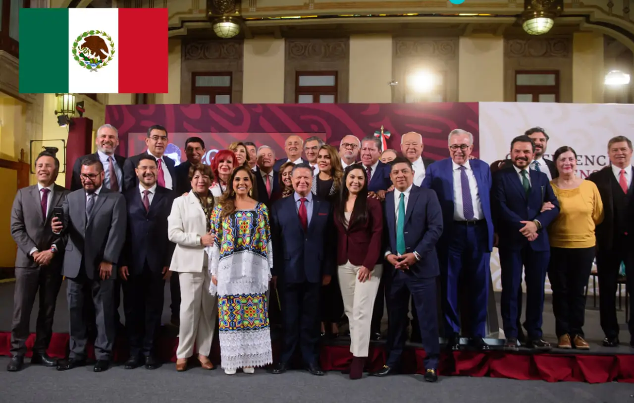 «Derecho a la salud será realidad antes de terminar sexenio», asegura AMLO ante 23 gobernadores