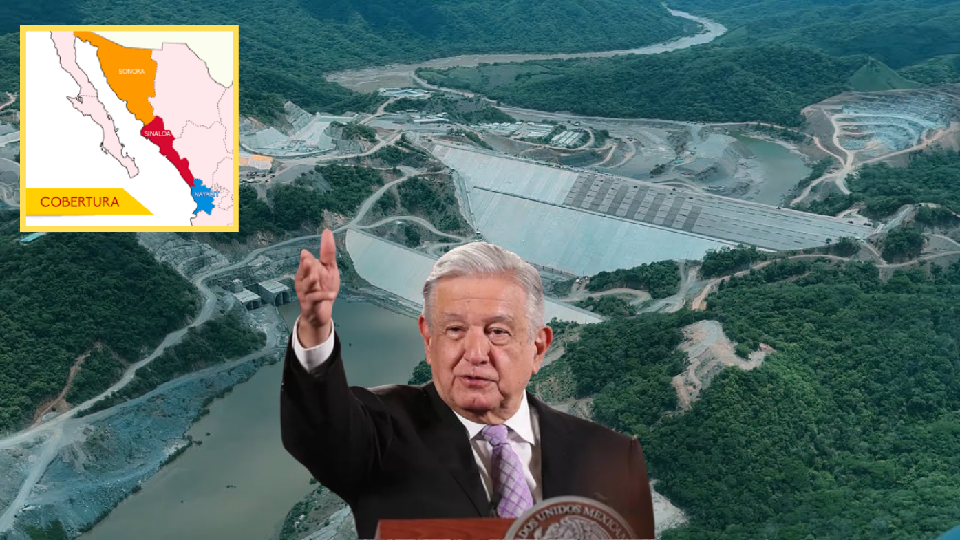 Grandes obras de riego de AMLO aumentarán la producción de alimentos en Sinaloa, Sonora y Nayarit