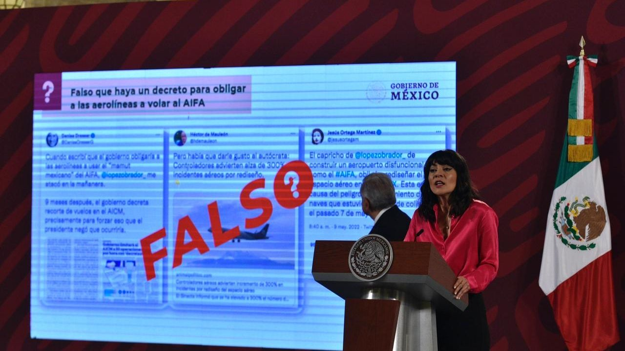 “Quién es Quién en las Mentiras”: Elizabeth García Vilchis desenmascara a la oposición y su campaña de desinformación contra el AIFA
