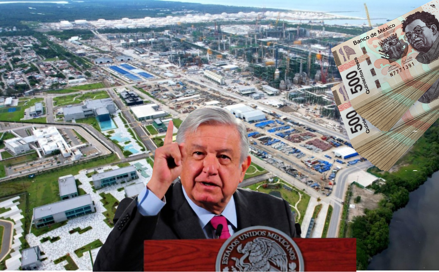 El dinero recuperado por el combate al huachicoleo ya supera lo invertido en la Refinería Dos Bocas