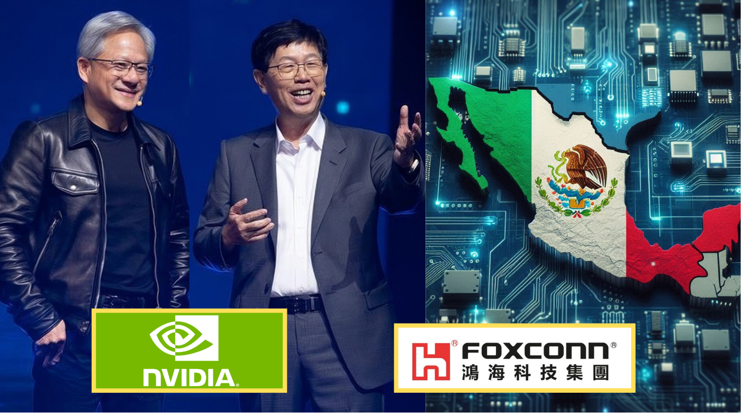 Foxconn anuncia la construcción en México de la fábrica de súperchips más grande del mundo de IA para Nvidia